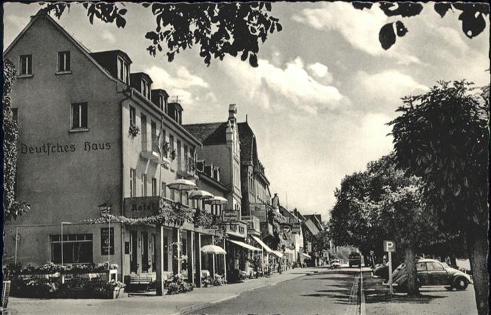 Kamp-Bornhofen Hotel Deutsches Haus