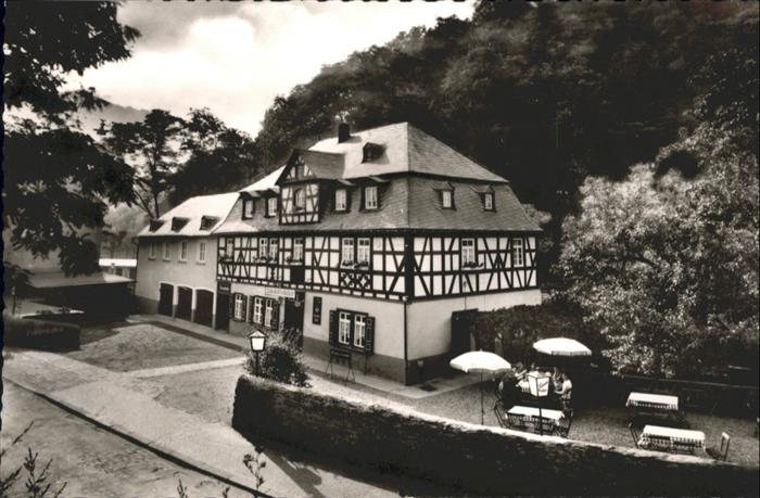 Braubach Rhein Braubach Gasthaus Pension zum Felsenkel