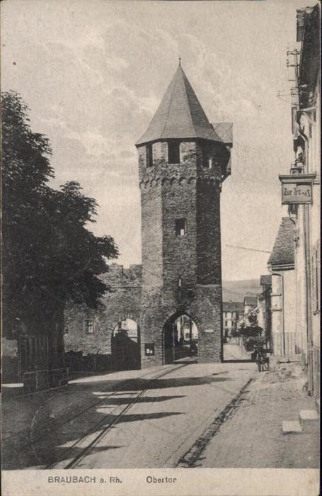Braubach Rhein Braubach Obertor