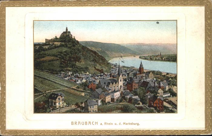 Braubach Rhein Braubach Marksburg