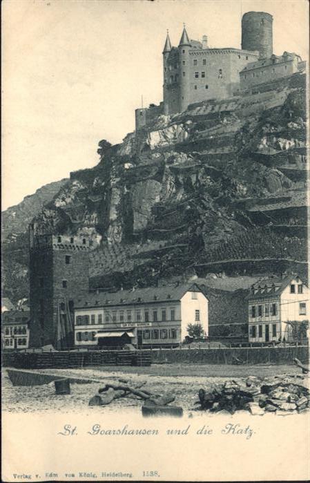 St Goarshausen Burg Katz