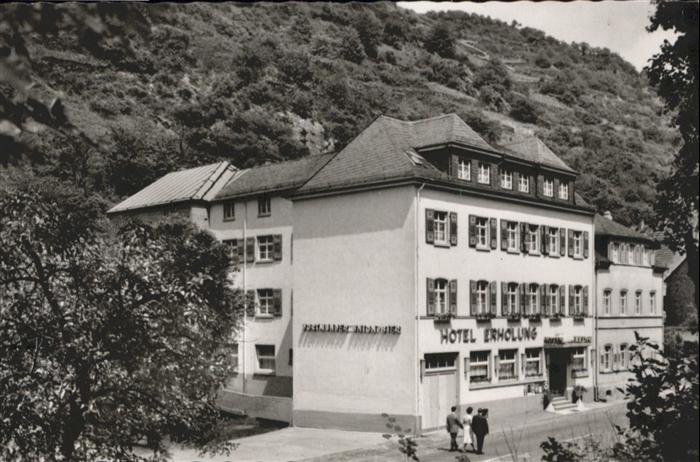 St Goarshausen Hotel Erholung