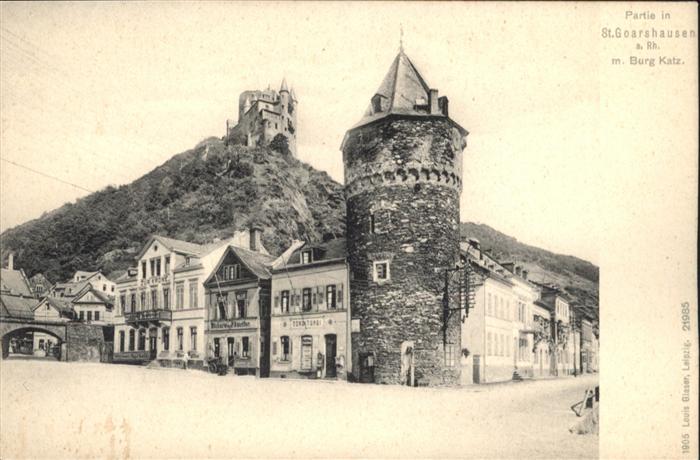 St Goarshausen Burg Katz