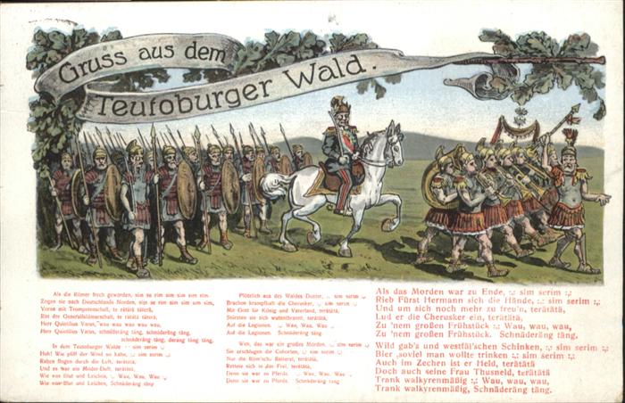 Bad Salzuflen [Stempelabschlag] Teutoburger Wald