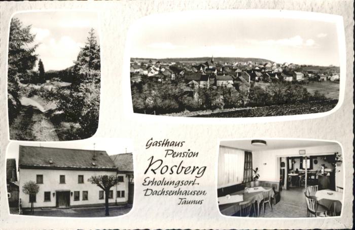 Dachsenhausen Gasthaus Pension Rosberg
