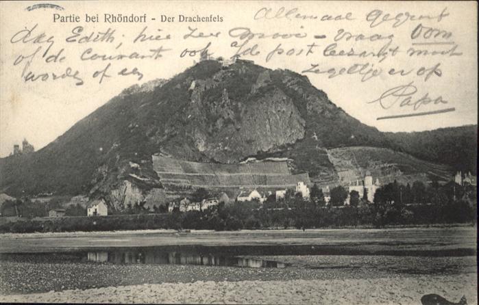 Rhoendorf rachenfels