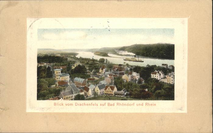 Rhoendorf om Drachenfels