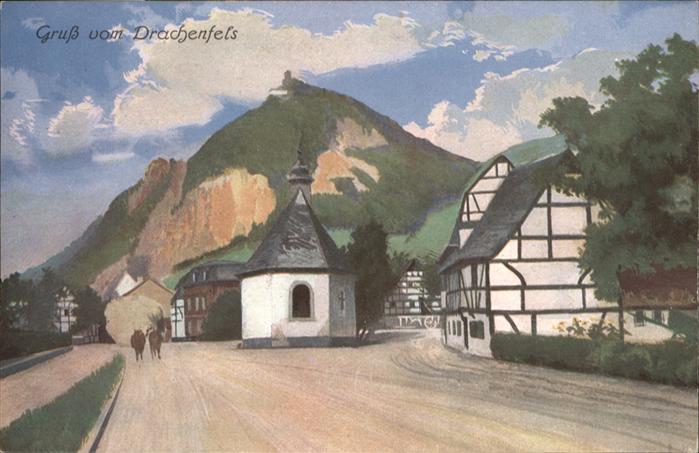 Bad Honnef Drachenfels Künstler Peter Joseph Thele