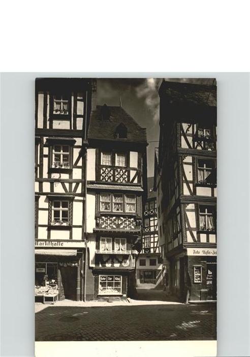 BERNKASTEL-KUES Berncastel Rheinland-Pfalz Gaststaette Casparybraeu *