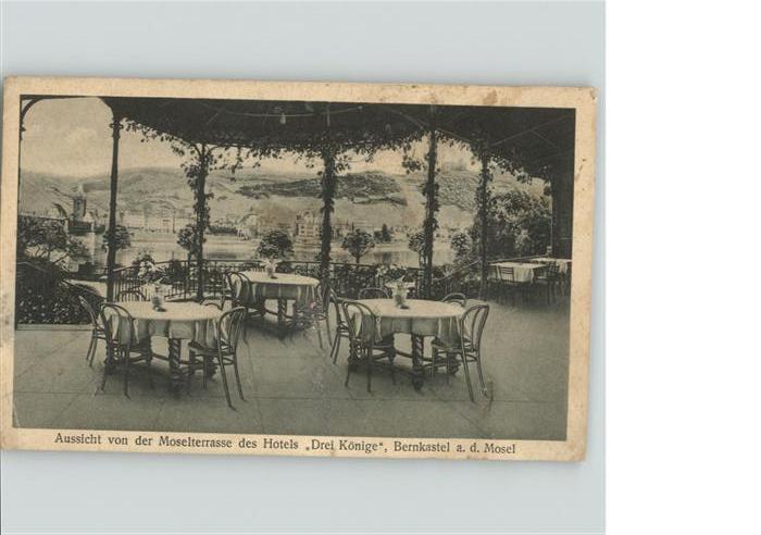 BERNKASTEL-KUES Berncastel Rheinland-Pfalz Hotel Drei Koenige