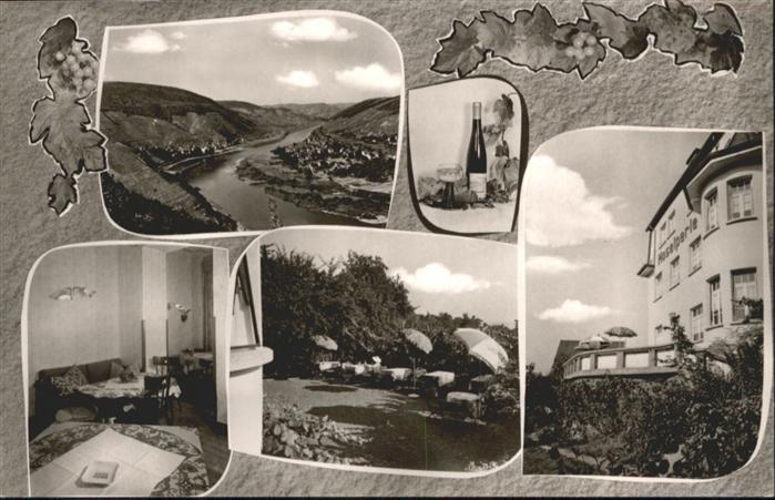 Bullay Mosel Hotel Cafe Restaurant Haus Moselperle