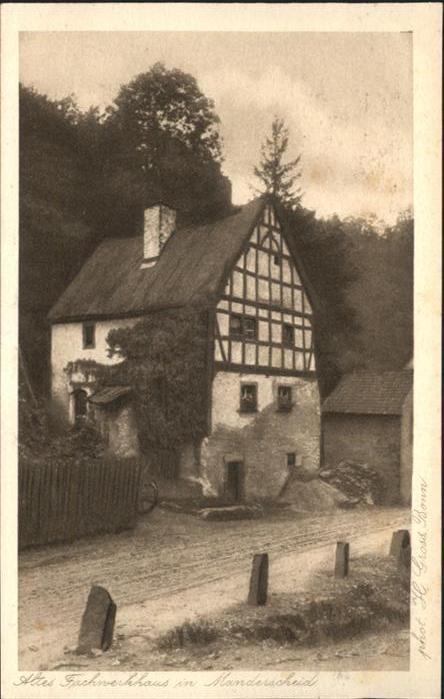 Manderscheid Eifel Fachwerkhaus