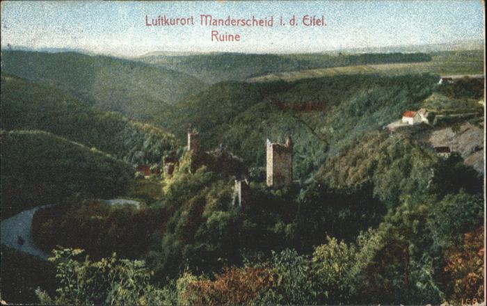 Manderscheid Eifel Ruine