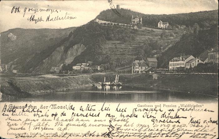 Bullay Mosel Gasthaus Pension Waldfrieden