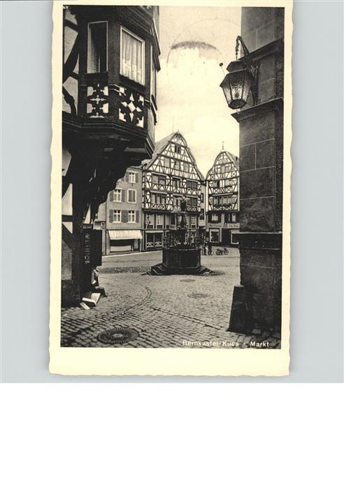BERNKASTEL-KUES Berncastel Rheinland-Pfalz Markt