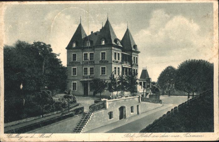 Bullay Mosel Post Hotel zu den vier Türmen