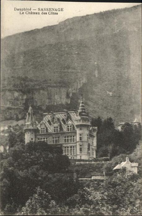 Sassenage le Chateau des Cotes