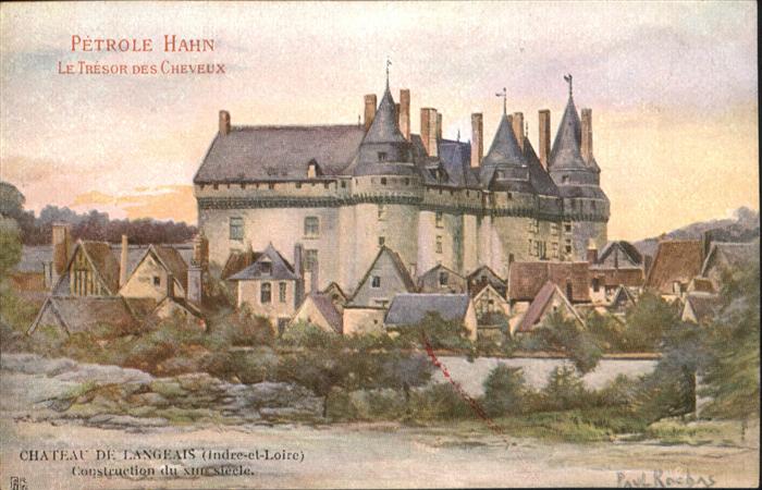 Langeais Chateau Künstler Paul Rochas