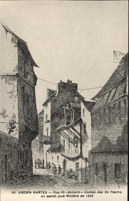 Nantes Loire Atlantique Nantes Ancien Nantes Rue St Leonard