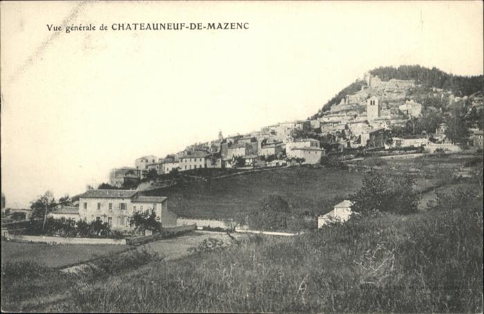 Chateauneuf-de-Mazenc Vue generale