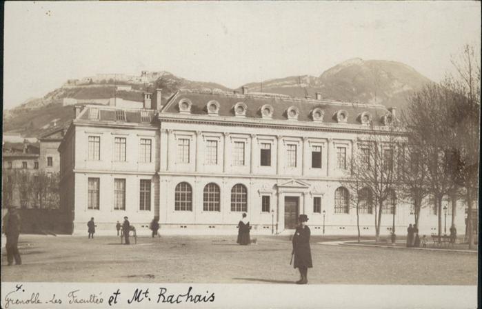 Grenoble [handschriftlich] Facultes M. Rachais