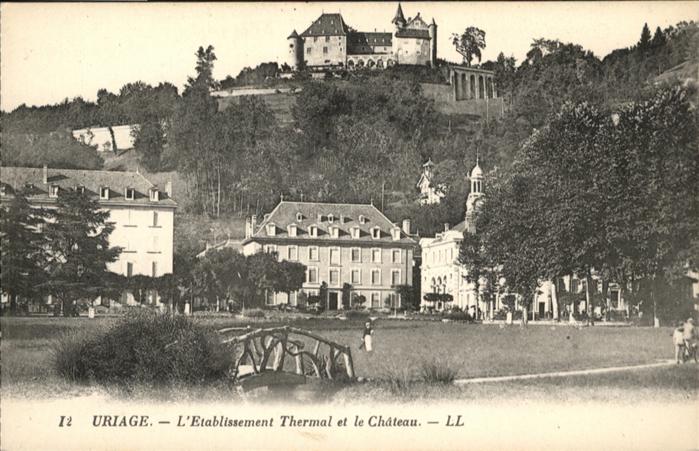 Uriage-les-Bains Isere Etablissement Thermal le Chateau