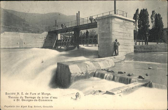 Saint-Georges-de-Commiers Vannes Barrage de prise d_eau