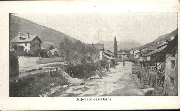 Allevard les Bains Isere