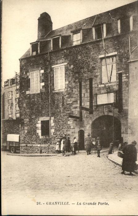 Granville Manche Granville la grande Porte