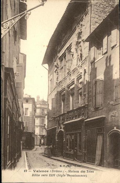 Valence 26 Valence Maison des Tetes
