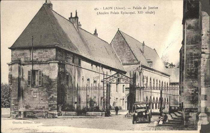 Laon Aisne Palais Justice Episcopal