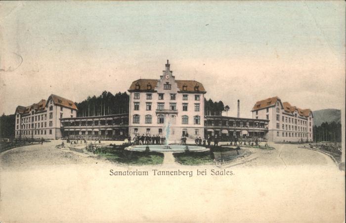 Saales Sanatorium Tannenberg
