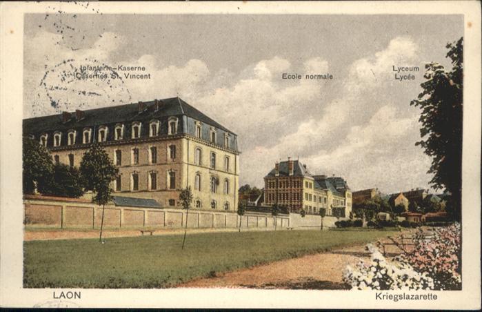 Laon Aisne Laon Infanterie Kaserne Casernes St. Vi