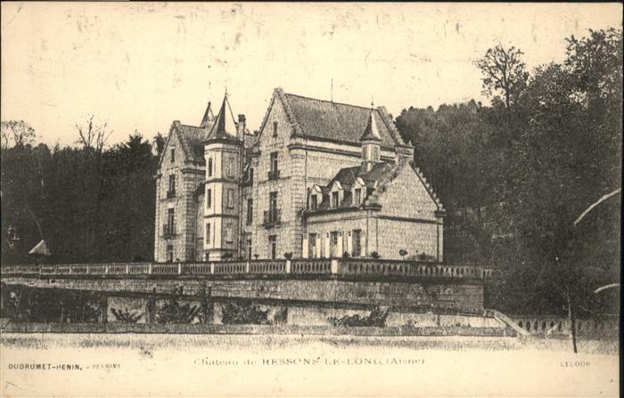Ressons-le-Long Chateau Aisne