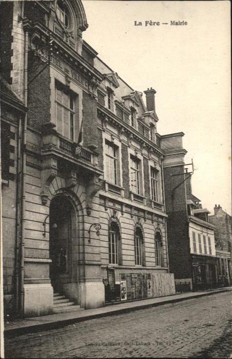 La Fere Aisne La_Fere Mairie