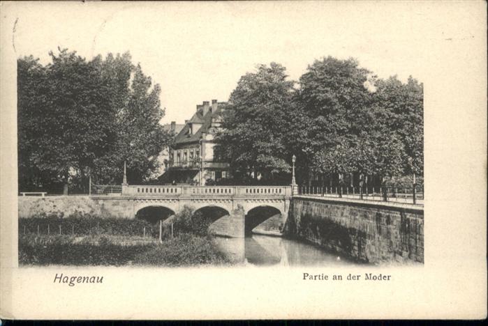 Hagenau Elsass Moder