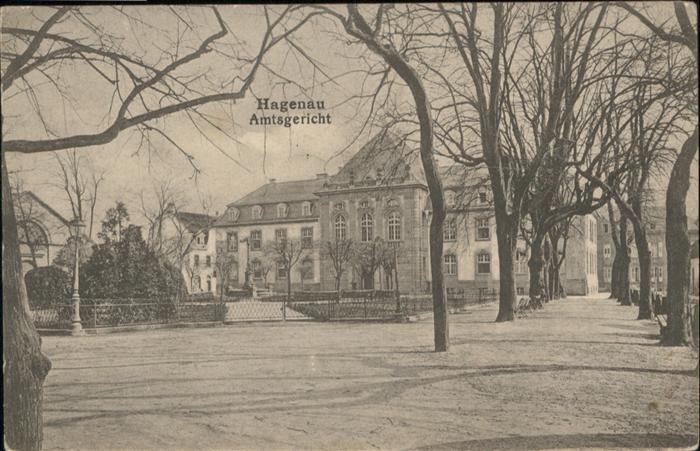 Hagenau Elsass Amtsgericht