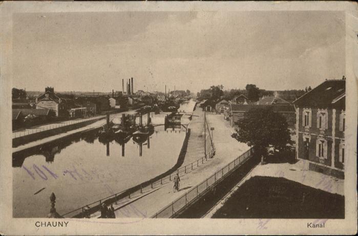 Chauny Aisne Kanal