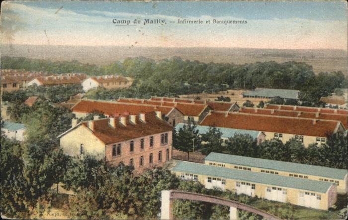 Mailly Saone-et-Loire Mailly Camp Infirmerie Baraquement
