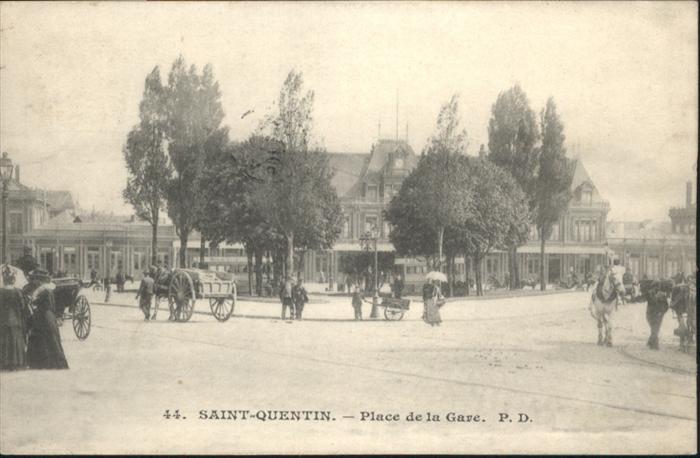 Saint-Quentin 02 Aisne Saint-Quentin Place Gare