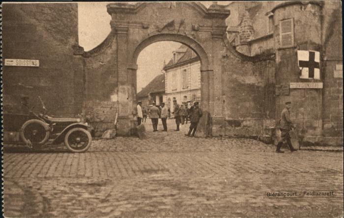 Blerancourt Feldlazarett