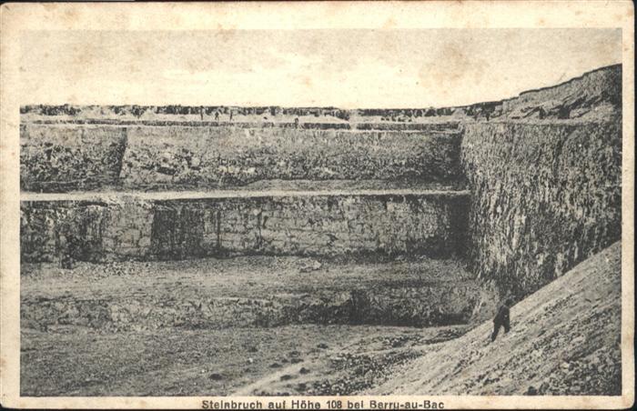 Berry-au-Bac Steinbruch