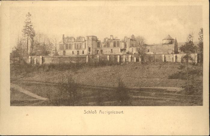 Audignicourt Schloss