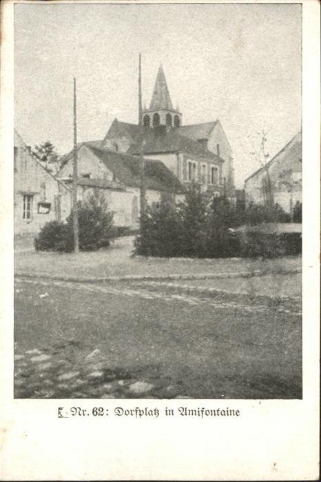 Amifontaine Dorfplatz