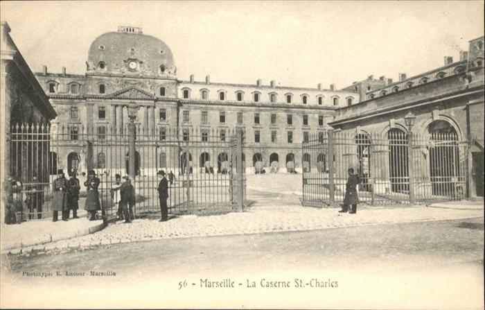 Marseille Bouches-du-Rhone Marseille Caserne St. Charles