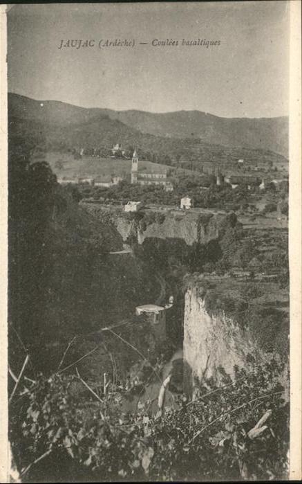 Jaujac Ardeche Coulees Basaltiques