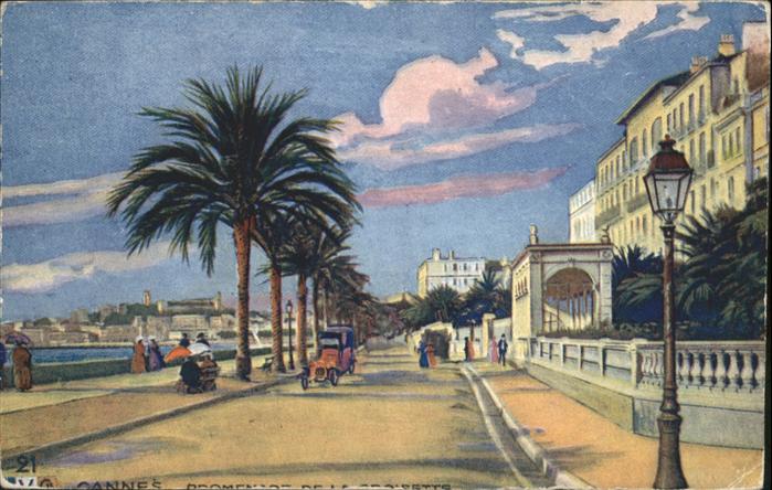 Cannes Alpes-Maritimes Cannes Promenade Croisette