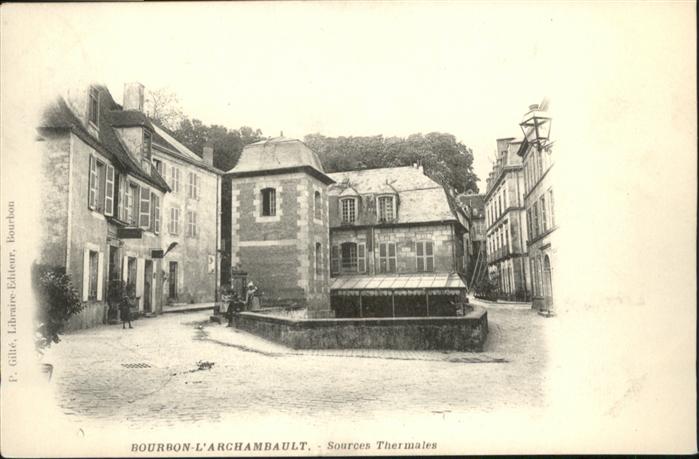 Bourbon-l Archambault Sources Thermales