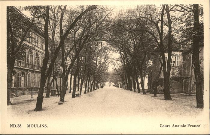 Moulins Cours Anatole-France