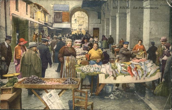 Nice Alpes Maritimes Nice Poissonnerie